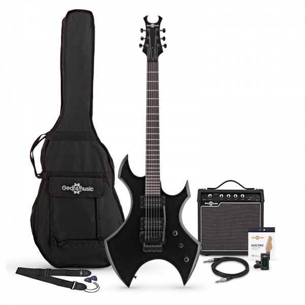 Harlem X Electric Guitar + Complete Pack, Black
