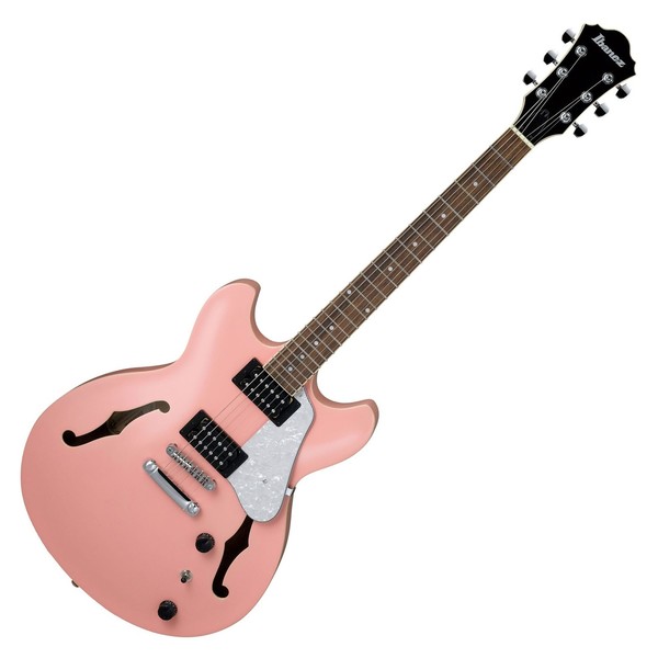 Ibanez AS63 Artcore Vibrante, Coral Pink - Front