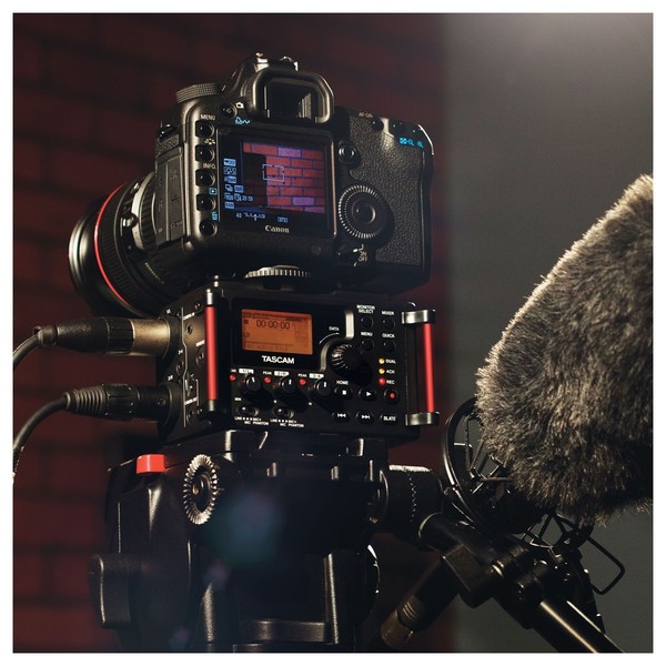 Tascam DR-60D-MKII Audiorecorder für DSLR-Kameras - Fast neu  