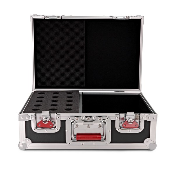 Gator G-TOUR M15 15-Drop Microphone Case open front