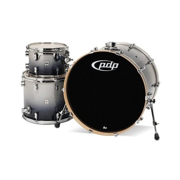 PDP Concept Maple 24'' 3pc Shell Pack, Black Sparkle