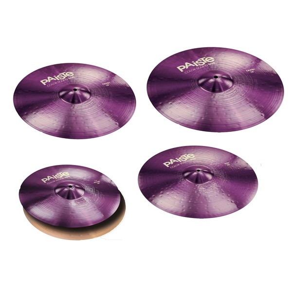 Paiste 900 Colorsound Purple Medium Set