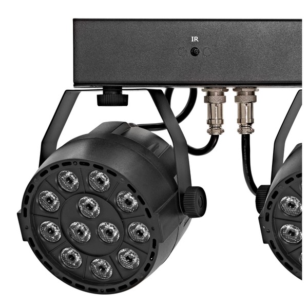48W Mini Party Par Set with Stand by Gear4music close 2