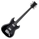 Hagstrom H8-II 8-String Bass, Black Gloss