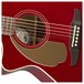 Fender Newporter Player WN Left Handed, Candy Apple Red - Bridge