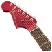 Fender Newporter Player WN Left Handed, Candy Apple Red - Headstock