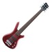 Warwick GPS Corvette Ash Active 6-String Bass, Burgundy Red Front