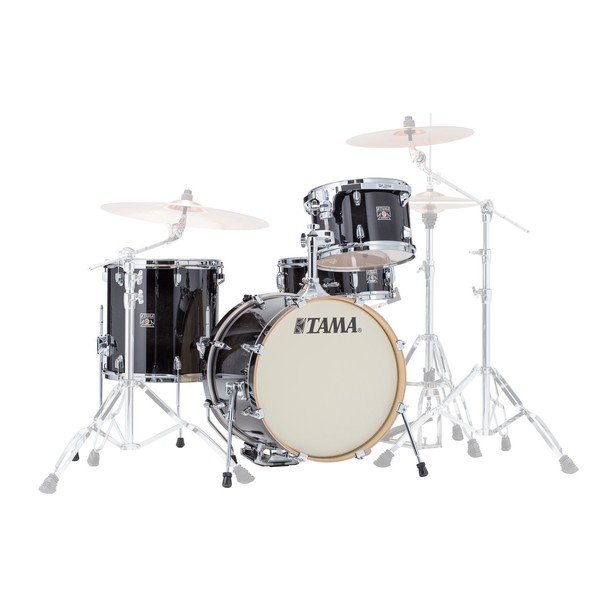 Tama Superstar Classic 18" 4pc Shell Pack, Transparent Black Burst - Main Image