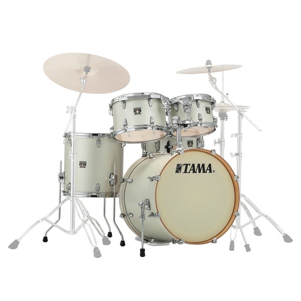 Tama Superstar Classic 20" 5pc Shell Pack, Satin Arctic Pearl - Main Image