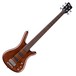 Warwick GPS Corvette Ash Active 5-String Bass, Antique Tobacco Front 