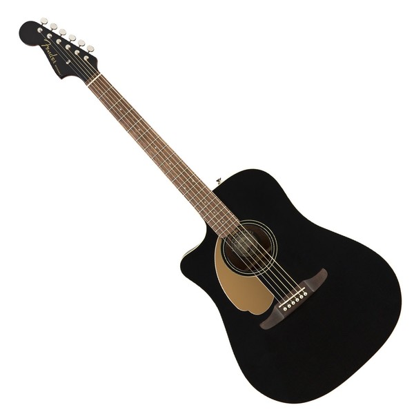 Fender Redondo Player WN Left Handed, Jetty Black - Main