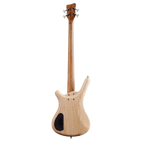 Warwick GPS Corvette Ash Active Bass, Natural Transparent Back