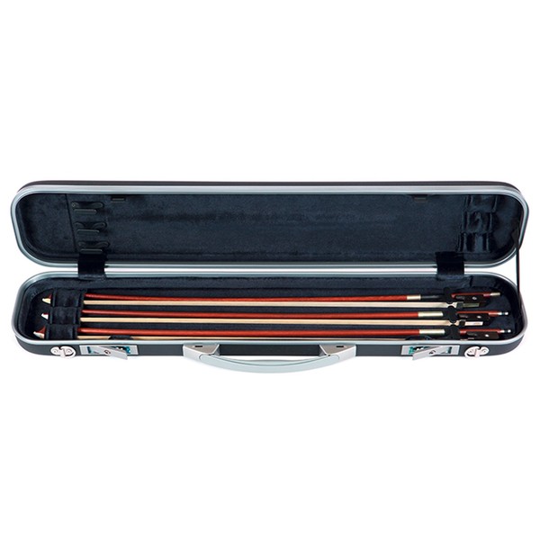 BAM 7001XL Panther Case for 6 Violin, Viola & Cello Bows, Inside