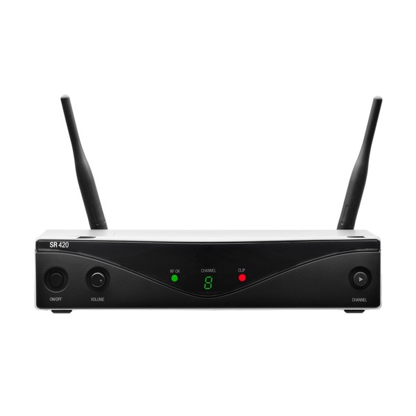 AKG WMS420 Instrument Set Wireless System, SR420 Front