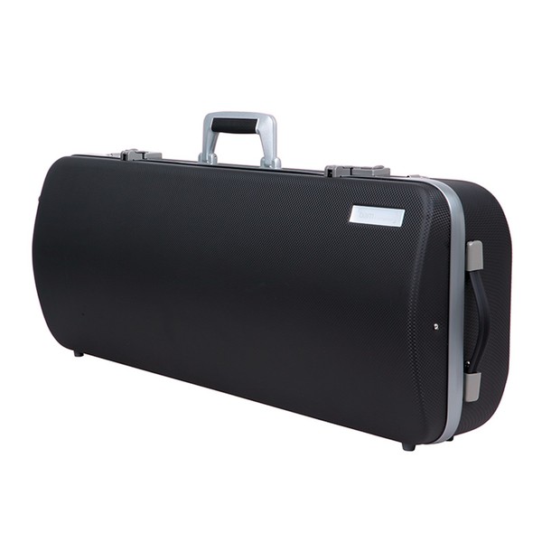 BAM PANT2201XL Panther Hightech Oblong Viola Case, Black, Side