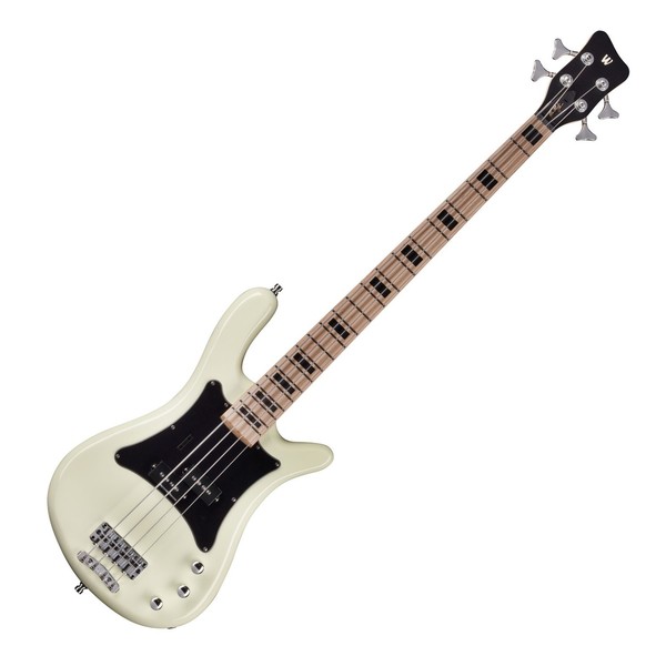 Warwick Rockbass Adam Clayton Signature 4-String Bass, Creme White Front 