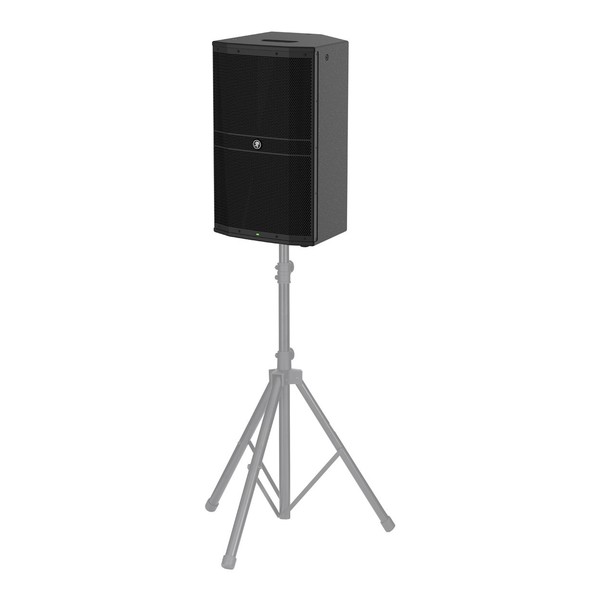 Mackie DRM212 12'' Professional Powered Loudspeaker, Mounted on Tripod
