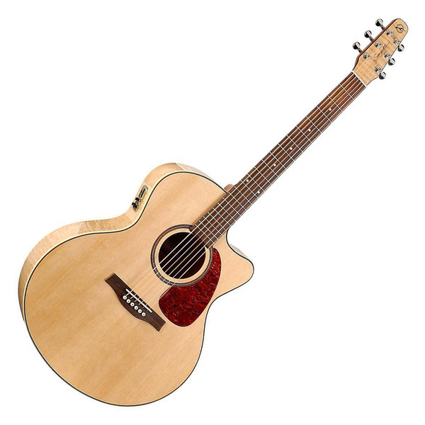 Seagull Performer CW Mini Jumbo QI Electro Acoustic Guitar with Bag