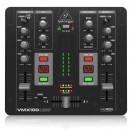 BEHRINGER Pro VMX100USB Mezclador de DJ de 2 canales profesional 