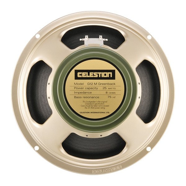 Celestion G12M Greenback 16 Ohm Speaker Front View