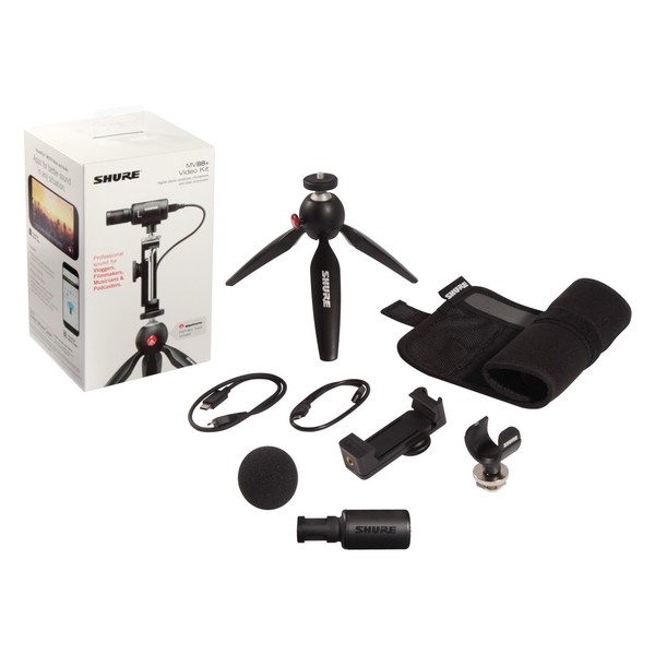 Shure Motiv MV88+ Video Kit at Gear4music