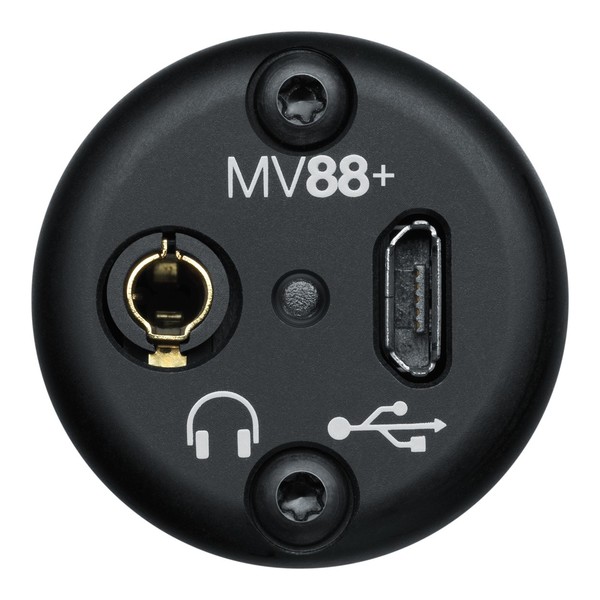 Shure Motiv MV88 Plus Video Kit - Microphone Rear