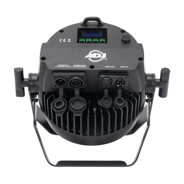 ADJ 12P HEX IP Waterproof LED Par Can, Rear