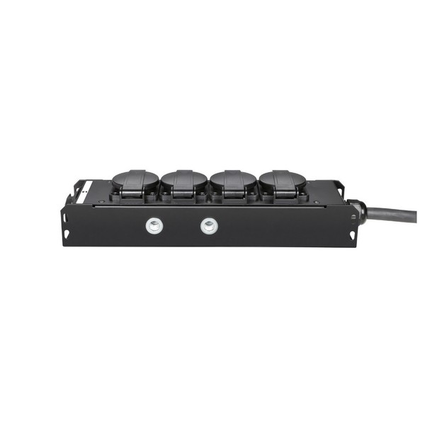 Adam Hall Proport IP54 Power Strip with CEE Input, 4 EU Sockets M10 Inserts
