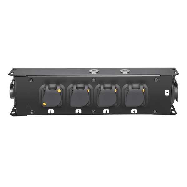 Adam Hall Proport Power Strip, 5 Powercon True 1 Sockets Top