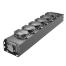 Adam Hall Proport IP54 Rated Power Strip, 6 EU Sockets