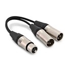 XLR F - Dual XLR (M) Splitterikaapeli