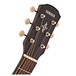 Yamaha APXT2 3/4 Electro Acoustic Guitar, Dark Red Burst head