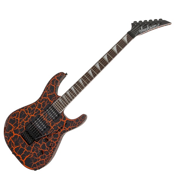 Jackson SLX, Neon Orange Crackle