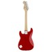 Squier Mini Stratocaster 3/4 Size, Torino Red rear view