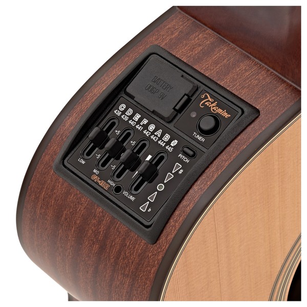 Takamine P1NC NEX Electro Acoustic, Natural tuner