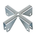 Adam Hall Cross Mount for 6.7 mm Flight Case Dividing Walls