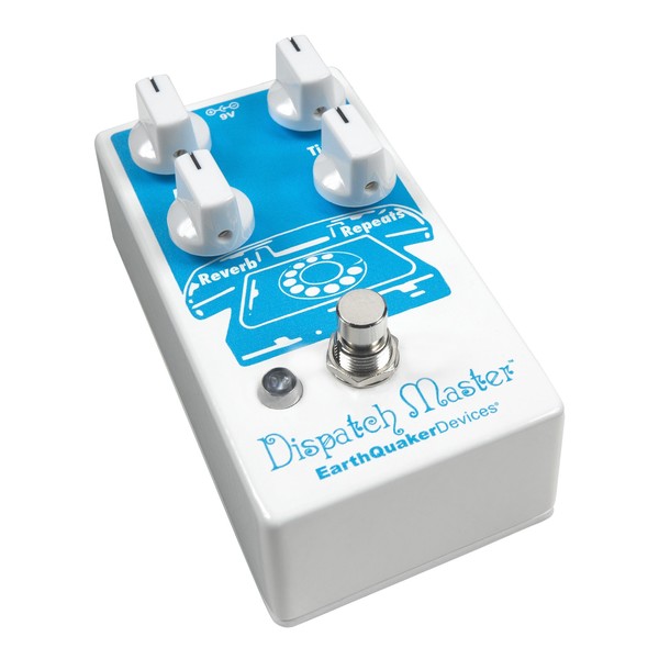 EarthQuaker Devices Dispatch Master V3 Delay & Reverb - left slant