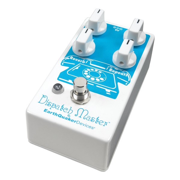 EarthQuaker Devices Dispatch Master V3 Delay & Reverb - right slant