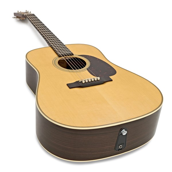 Martin HD-28E Re-Imagined w/ Fishman Aura VT Enhance angle