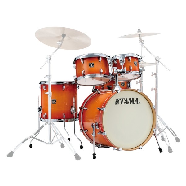 Superstar Classic 20" - 5 Piece Shell Pack - Tangerine Lacquer Burst - Main Image