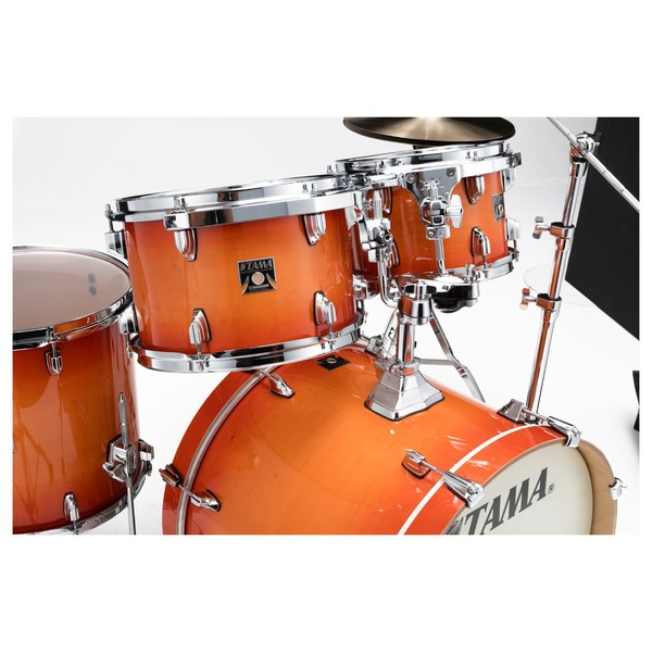 Superstar Classic 20" - 5 Piece Shell Pack - Tangerine Lacquer Burst - Rack Toms