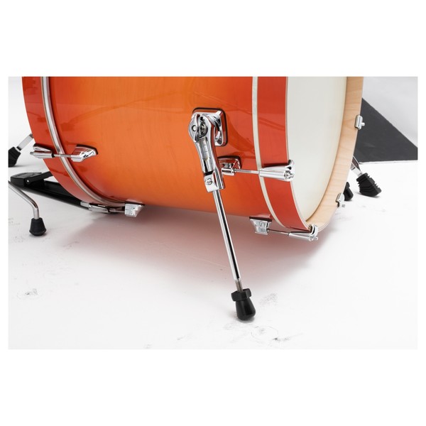 Superstar Classic 20" - 5 Piece Shell Pack - Tangerine Lacquer Burst - Bass Drum Spurs