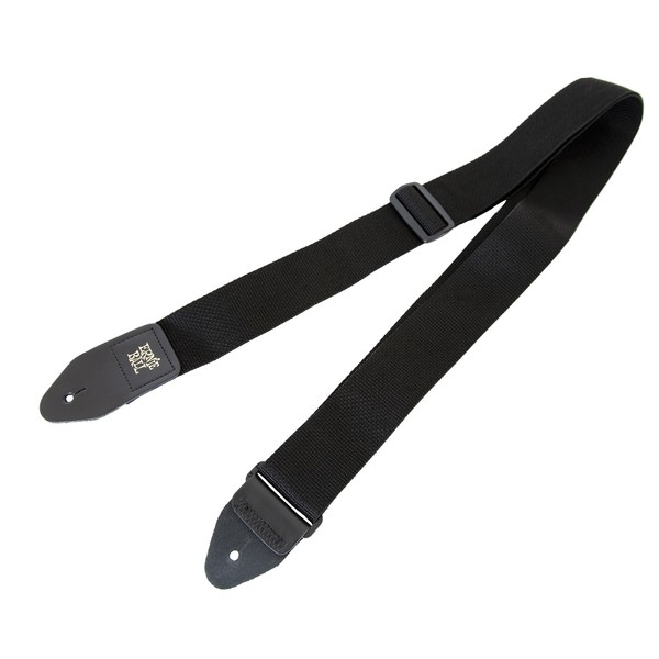 Ernie Ball 4037 Polypro Guitar Strap, Black - whole strap