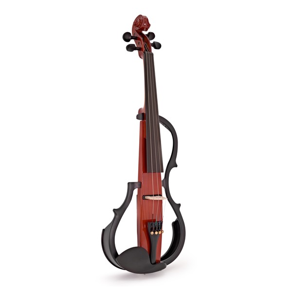 Gewa EViolin Electric Violin Outfit, Brown