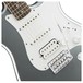 Squier Affinity Stratocaster HSS, Slick Silver - body close up