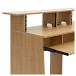 modul 3-Tier Pro Audio 8U Studio Desk, Light Oak