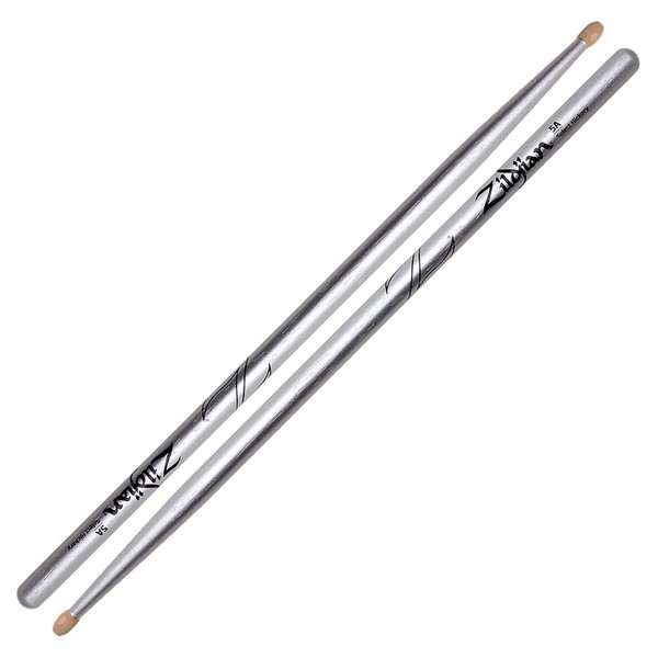 Zildjian 5A Chroma Silver Drumsticks - Main Image