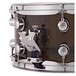 Natal Arcadia 13 x 6.5'' Acrylic Snare Drum, Transparent Grey