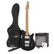 Santa Monica Electric Guitar + Complete Pack, Trans Black