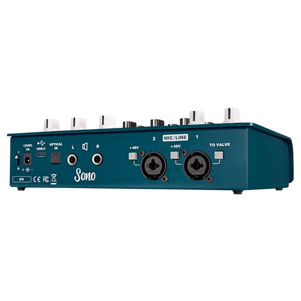 Sono Amp Modelling Audio Interface - Rear